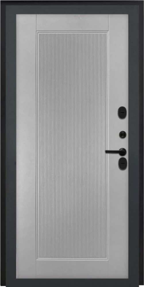 Входная дверь ДвериПРО Л-45 ПВХ 10мм Астрод веллуто гриджио DPRO226498 внутренняя сторона