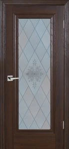 Межкомнатная дверь ПСБ-25 Дуб Оксфорд темный