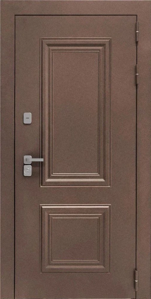 Входная дверь ДвериПРО Д-68 Без фрезеровки Дуб пацифик горизонт DPRO222693 внешняя сторона