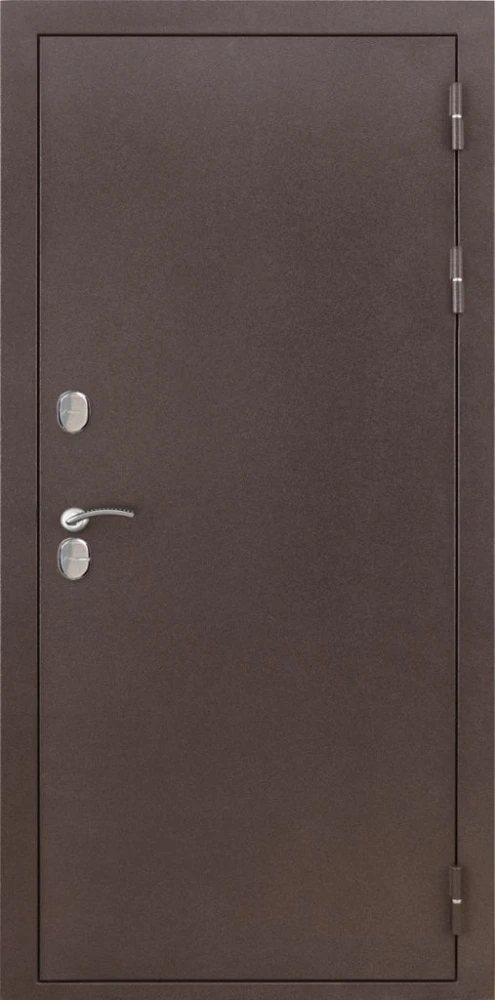 Входная дверь ДвериПРО Термо медный антик Гладкая Белый матовый DPRO226154 внешняя сторона